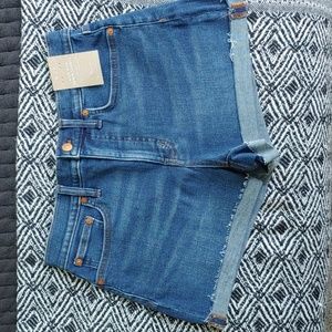NWT Madewell High Rise Denim Shorts